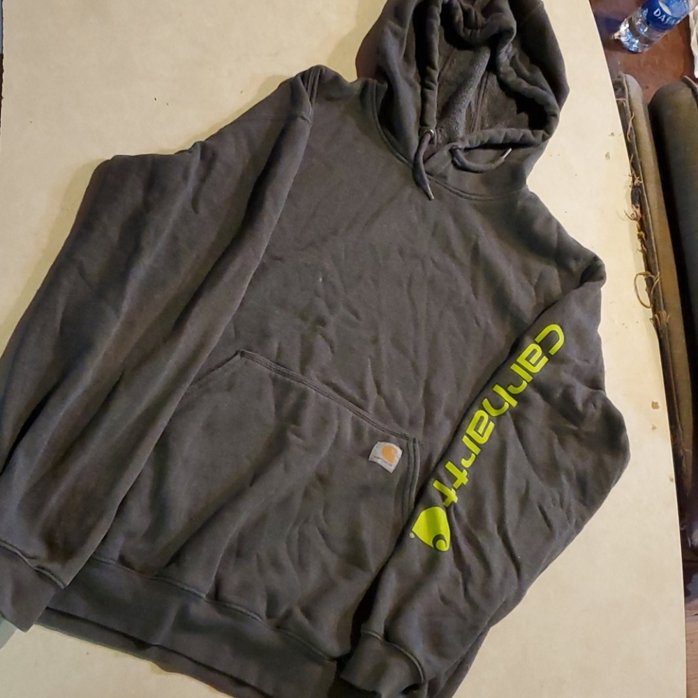 Large carhartt hoodie